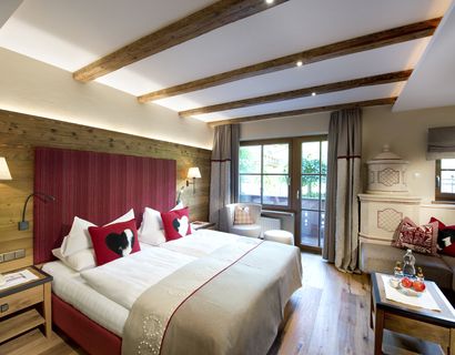 Hotel Alpin Spa Tuxerhof: Doppelzimmer Herzblut