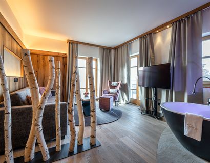 Das Stemp****S Wellnessresort: Blumenwiesen-Suite